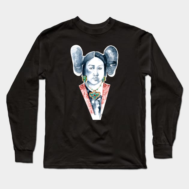 Hopi mana Long Sleeve T-Shirt by 4CORNERSINDIGENOUS